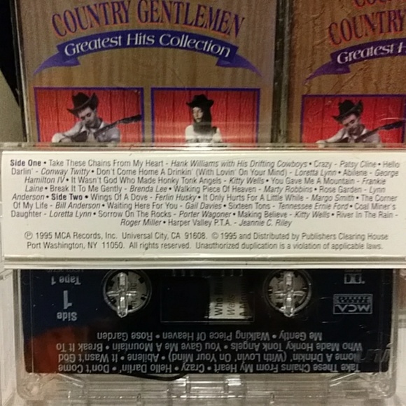 Vintage Country Gals & Country Gentlemen Greatest Hits Cassettes 3 Piece Set - Picture 2 of 5